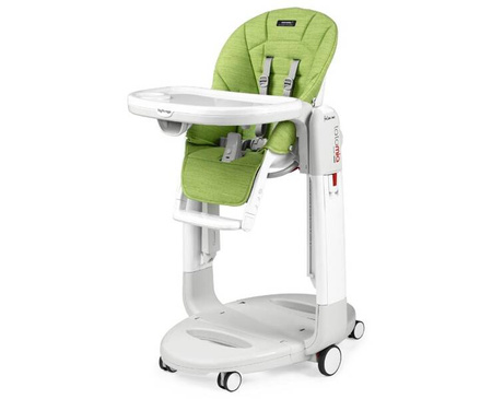 PegPerego Tatamia Follow Me Wielofunkcyjne Krzesełko Do Karmienia Wonder Green