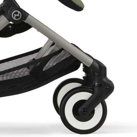 Cybex Libelle 2025 Wózek Spacerowy Rama Taupe Moss Green 