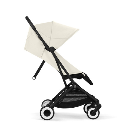 Cybex Orfeo Wózek Spacerowy Rama Black Canvas White 2025