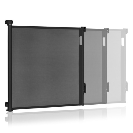 Lionelo Thea barierka ochronna do 140 cm - Black Onyx