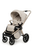 Muuvo Quick Boho Wózek Głęboko-Spacerowy Beige + Cybex Aton B2 i-Size Fotelik Samochodowy 0-13kg + Baza One Volcano Black
