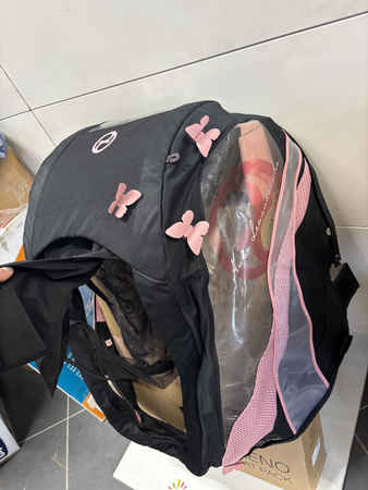 [OUTLET] Cybex Zeno Siedzisko Przyczepki Do Biegania Do Roweru Cybex Sports  Powder Pink by Anna Lewandowska