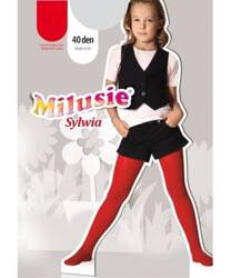 Milusie Rajstopy Dziewczęce Gładkie Mix Kolorów 92-98