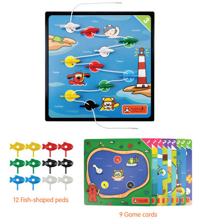 Training2s Zabawka Edukacyjna Rybki Labirynt