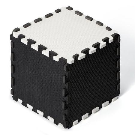Kinderkraft Luno Mata Piankowa Puzzle Black