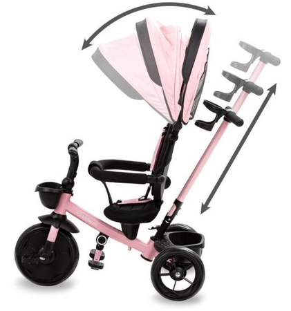 Kidwell Axel Rowerek Trójkołowy Charmy Pink