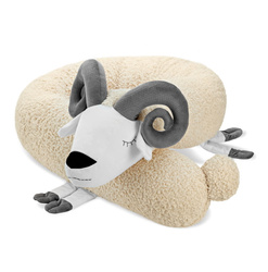 SenLove Poduszka Wałek Ochraniacz do Łóżka Baranek