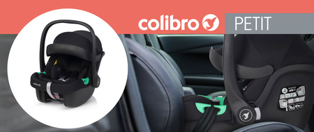Colibro Petit Fotelik Samochodowy 0-13 kg Onyx