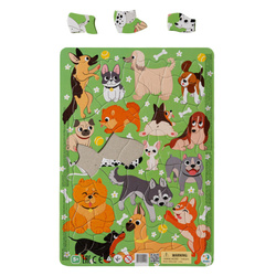 Dodo Puzzle ramkowe Psy
