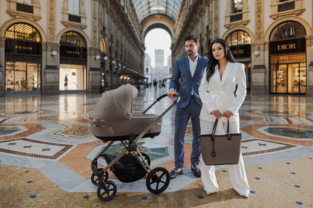 Espiro Miloo 2024 Wózek Głęboko-Spacerowy 217 Cashmere Gray