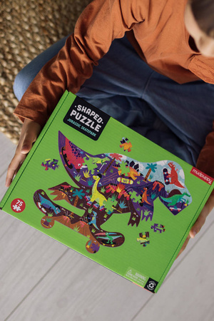 Mudpuppy Puzzle konturowe Jurajski Skatepark 75 elementów 5+