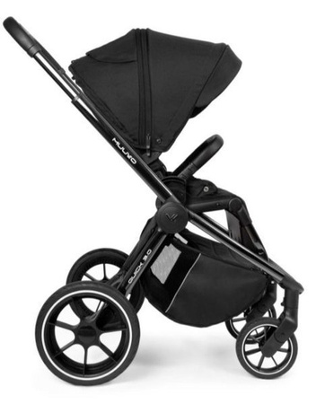 Muuvo Quick 3.0 Wózek Spacerowy Black Chrome Jet Black