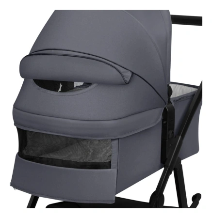 Lionelo Amber Plus Wózek Głęboko-Spacerowy 3w1 Grey Graphite