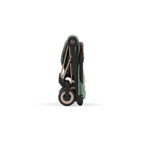 [OUTLET] Cybex Coya Wózek Spacerowy Rama Rosegold Leaf Green 