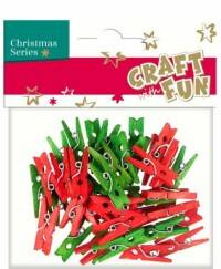 Craft With Fun Ozdoba Drewniany Spinacz