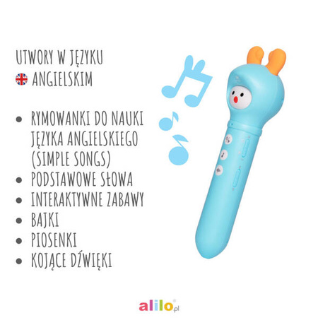 Alilo Gadające Pióro po Angielsku