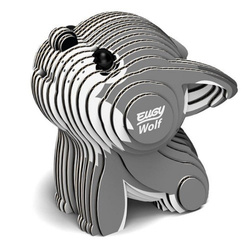 Eugy Eko 3D Układanka Wilk