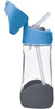B. Box Butelka Tritanowa Ze Słomką 450 ml Blue Slate