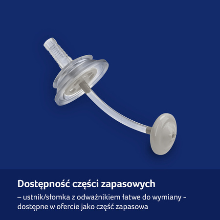 LOVI Pierwszy Kubek z Obciążoną Słomką 150 ml Brown 35/363