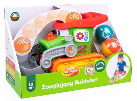 Dumel Żonglujący buldożer