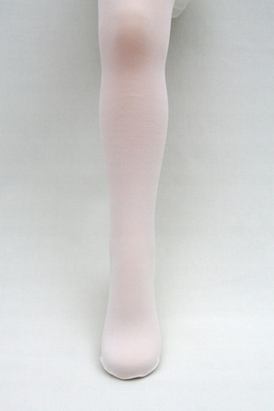 Milusie Rajstopy Rozmiar 104-110 Białe Gładkie