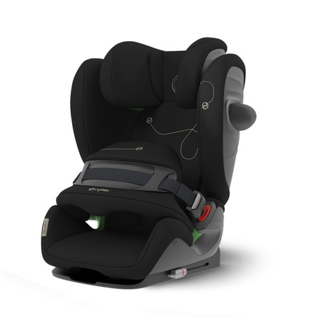 Cybex Pallas G I-Size Fotelik Samochodowy 9-50kg + Tapicerka Letnia Moon Black 2023