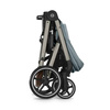Cybex Balios S Lux Wózek Głęboko-Spacerowy Stormy Blue + Cybex Aton B2 i-Size Fotelik Samochodowy 0-13kg + Baza One Volcano Black
