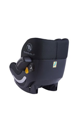 Avionaut Aerofix RWF 2.0 Fotelik Samochodowy 0-18 kg + Baza Isofix 03 Black AV-350.RWF /AF.NL.03