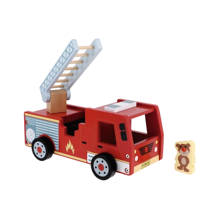 Trefl  Zabawka drewniana Fire truck