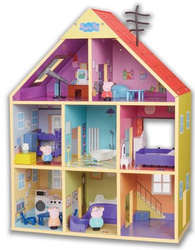 TM TOYS PEPPA ŚWINKA DOMEK RODZINNY PEPPY +FIGURKA