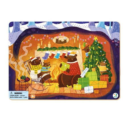 Dodo Toys Puzzle Ramkowe 53 El. Opowieść Wigilijna