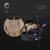 Cavoe AI  Fotelik Samochodowy 0-13 Kg Natural
