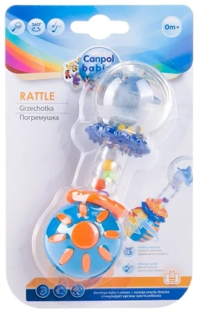 Canpol Babies Grzechotka z tykającą kulką (delfin)