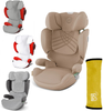Cybex Solution T I-Fix  Fotelik Samochodowy 15-50kg Plus Cozy Beige + Tapicerka Letnia Wysyłka Losowo + Nakładka na Pas