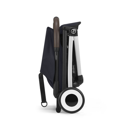 Cybex Orfeo Wózek Spacerowy Rama Srebrna Dark Blue
