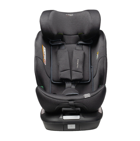 Mast Swiss Design M.Rox Obrotowy Fotelik Samochodowy Dark Grey