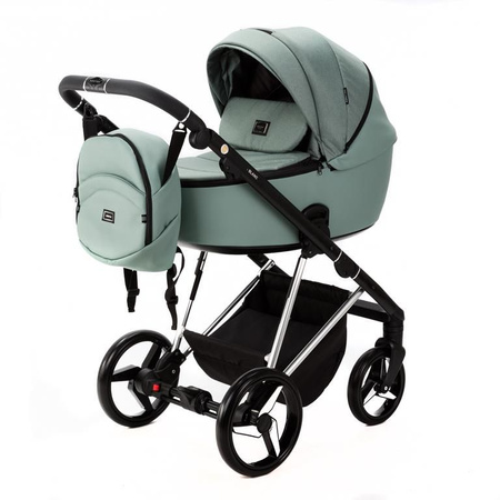 Adamex Blanc Special Edition Wózek Głęboko-Spacerowy 2w1 PS 809