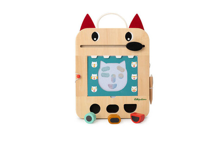 LILLIPUTIENS Drewniana tablica – znikopis Wilk Louis 2 lata+