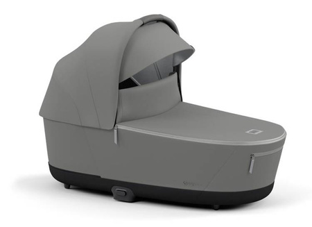 Cybex Priam 2.0 Wózek Głęboko Spacerowy Rama Rose Gold + Lite Cot Manhattan Grey