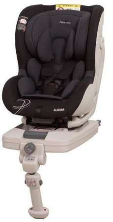 Coto Baby Aurora Fotelik Samochodowy 0-18kg Szaro-Czarny