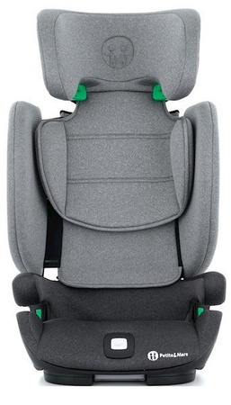 PETITE & MARS Fotelik samochodowy Elite Fix i-size 100-150 cm Misty Grey