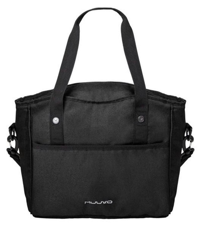 Muuvo Quick 3.0 Wózek Spacerowy Black Chrome Jet Black