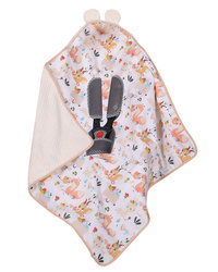 Duet Baby Kocyk Do Fotelika Krem + Sarna i Wiewiórka