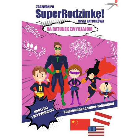 Trefl Zadzwoń Po Superrodzinkę! Misja Ratunkowa. Na Ratunek Zwyczajom