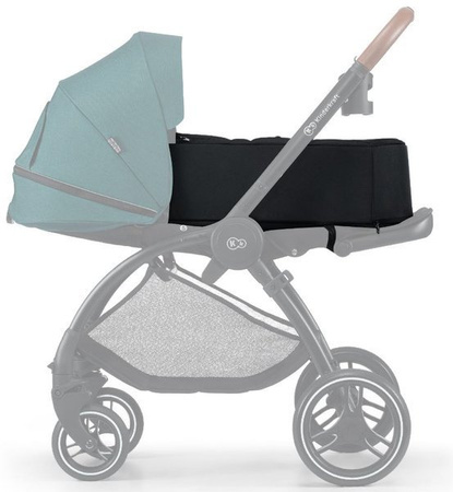 Kinderkraft Evolution Wózek Spacerowy + Cocoon  Platinum Grey