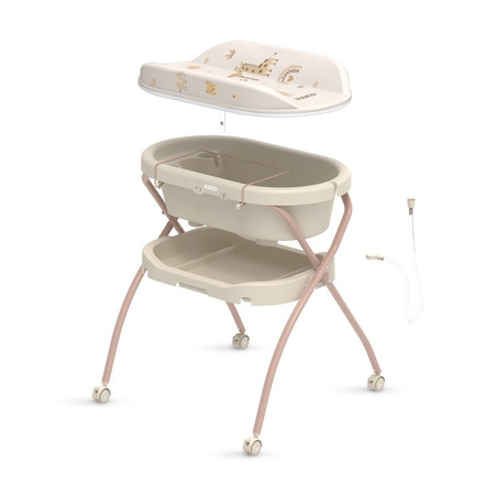 NENO Breza  wanienka ze stelażem i przewijakiem dla dzieci