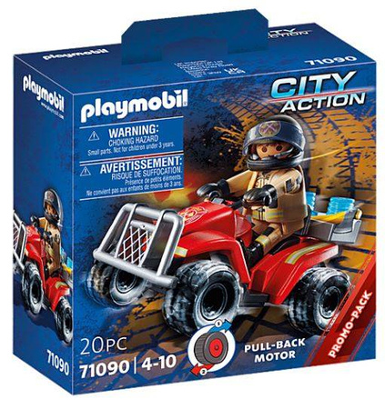 Playmobile 71090 Pozarniczy Speed Quad