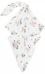 Bonjour Cherie Bambusowy Otulacz Średniaka 100x110cm Romantyczny Królik