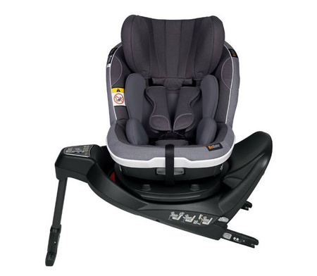 [OUTLET] BeSafe iZi Twist M i-Size Fotelik Samochodowy Obrotowy 0-18 kg Metaliczny Melange 02