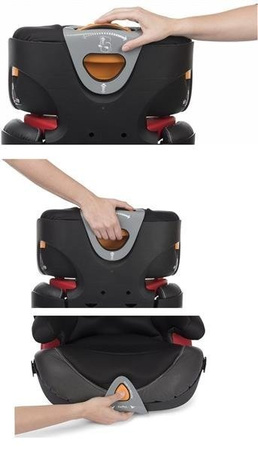 Chicco Oasys 2-3 Fixplus Evo Fotelik Samochodowy 15-36kg Black Night